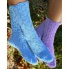 Fiber Trends - Pattern - AC77 Lupine Lace Socks in two sizes