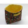 Spinderella - Bucket Bag, Mutli-colored Circles, Brown, Yellow