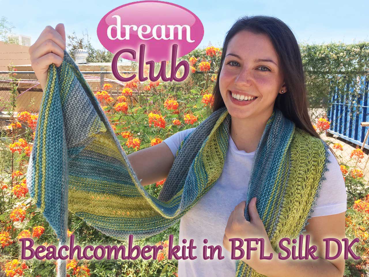 Dream Club September 2017 - BFL Silk DK Beachcomber Kit - Click Image to Close