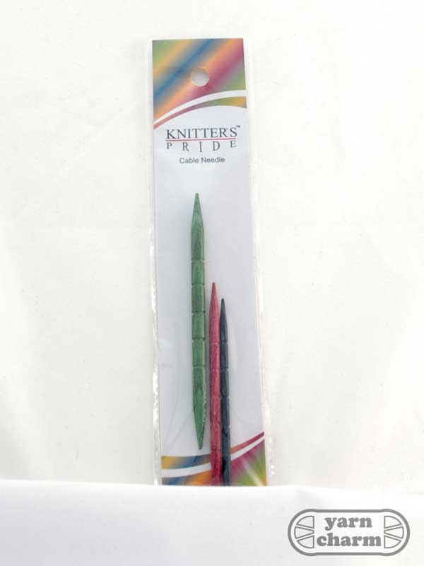 Knitters Pride - Cable Needles Symfonie Wood Dreamz Set of 3 - Click Image to Close