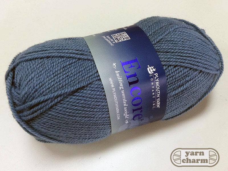 Plymouth Encore Worsted - 0515 Wedgewood - Click Image to Close