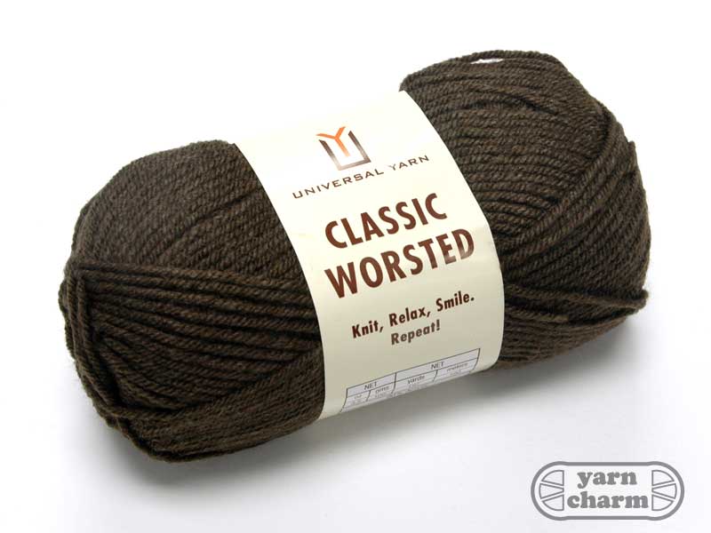 Universal Classic Worsted - 640 Espresso - Click Image to Close