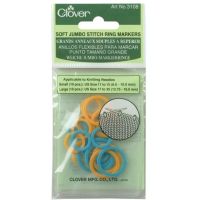 Clover - Stitch Marker Rings Jumbo Soft (3108)